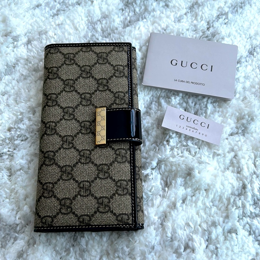GG Supreme Continental Wallet